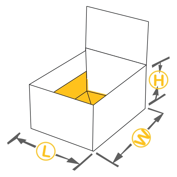 Custom 1-2-3 Bottom Display Lid Boxes